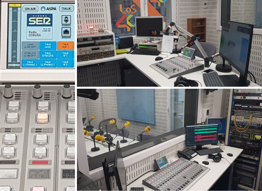 Intenso otoño instalaciones emisoras radio de ASPA