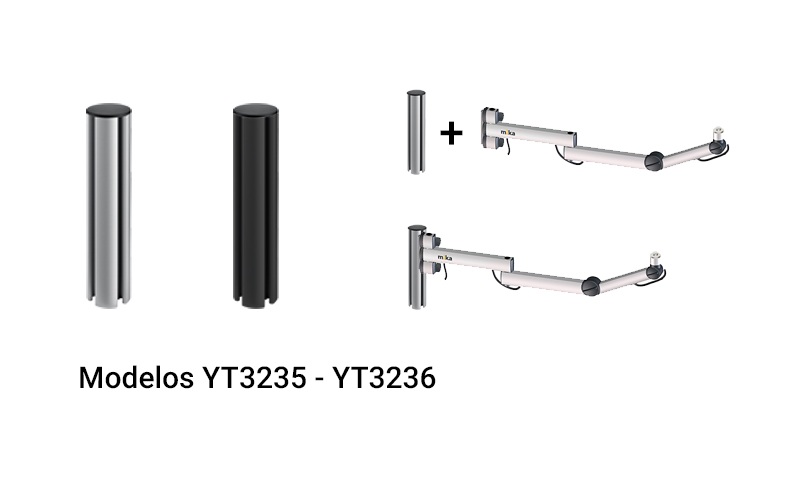 Mika Poste para soportes de micrófono