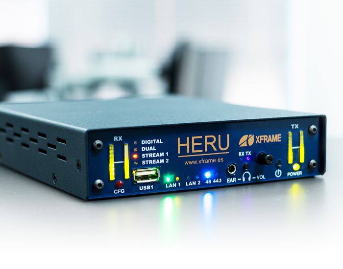 XFrame Heru codec ip bidireccional