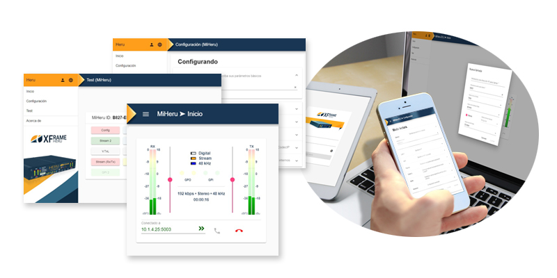 XFrame Heru codec ip multiplataforma