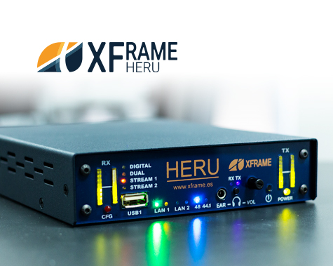 HERU audio codec IP Bidireccional