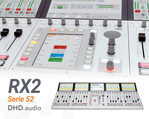 Consolas digitales RX2 de DHD