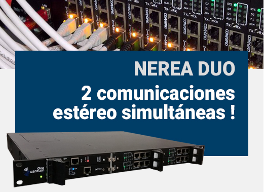 Nerea Duo 2 comunicaciones estéreo simultáneas