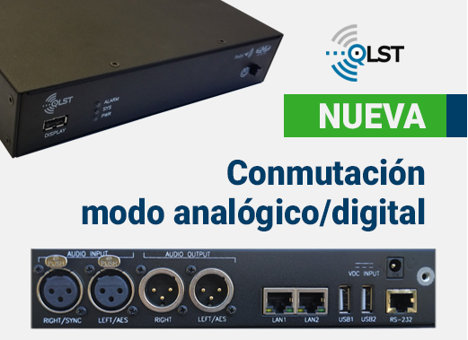 Novedad Quantum Lite ST Conmutación modo analógico/digital