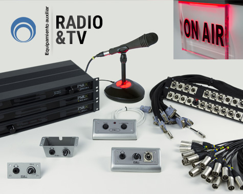 Equipamiento auxiliar para emisoras de Radio y TV - ASPA