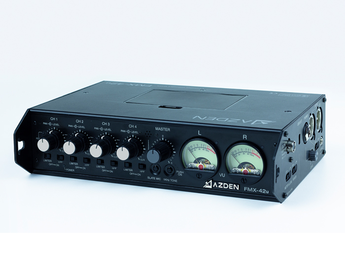 Mezclador de audio portátil FMX42 Azden