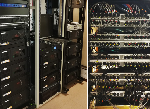 Matriz de comunicaciones DHD - Control central Radio Sabinal