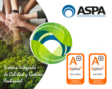 Certificados de Calidad ISO de ASPA