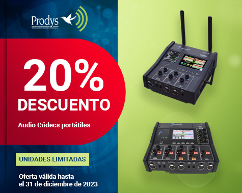 Ofertas de Audiocodificadores Quantum 2W y 2XL de Prodys.