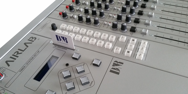 Consola DR Airlab DT detalle tarjeta