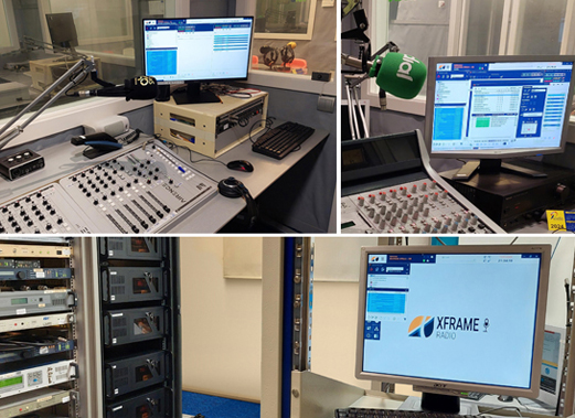 Estudios y control central de Radio Pontevedra Cadena SER con el software de automatización XFrame Radio