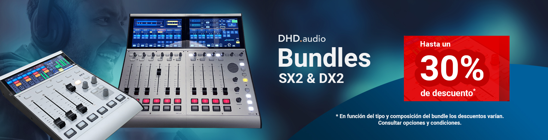 Packs para consolas digitales de los modelos DHD SX2 y DX2