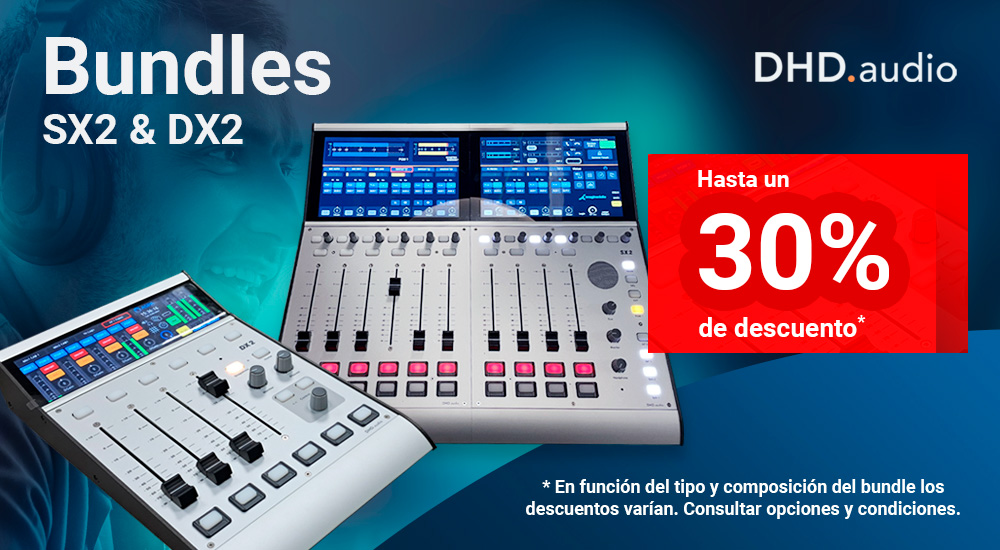 Packs para consolas digitales de los modelos DHD SX2 y DX2