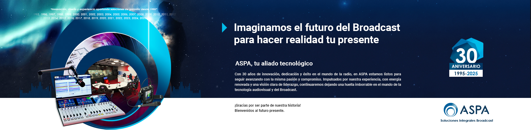 ASPA Broadcast 30 aniversario