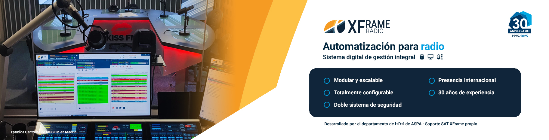 XFrame Software de Automatización de radio