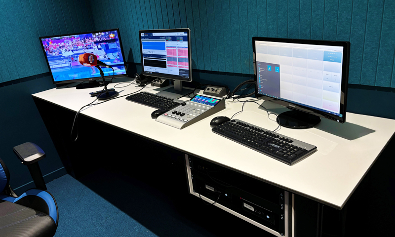 Radio Marca Cabina de grabación