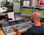 Estudios de esRadio con consola digital RX2 y XFrame Radio.