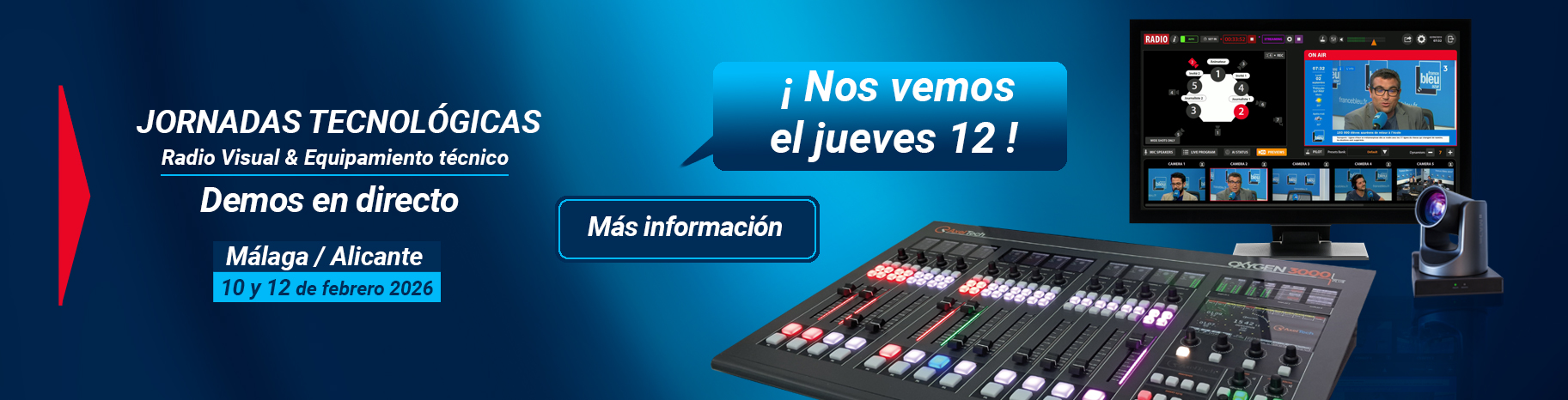 ASPA Broadcast - Evento tecnológico 2026