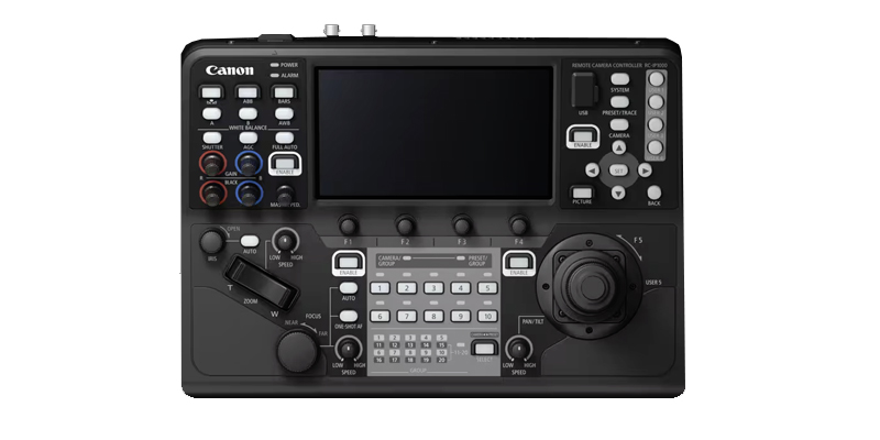 Canon controlador PTZ RC IP-1000
