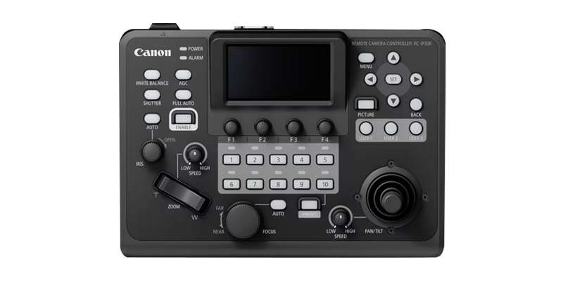 Canon controlador PTZ RC IP-300