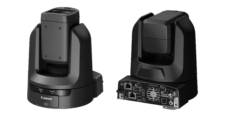 Cámara PTZ Canon CR-N300 negra trasera