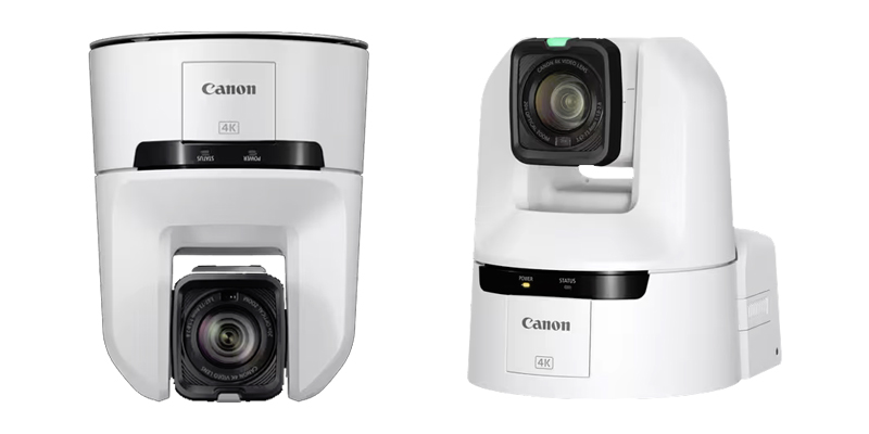 Cámara PTZ Canon CR-N350 blanca